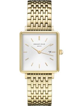 Rosefield The Boxy QWSG-Q09 White Sunray/Steel/Gold