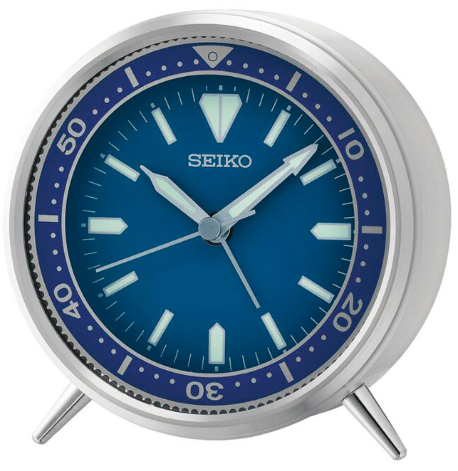 Seiko alarm clock aluminum QXE065L