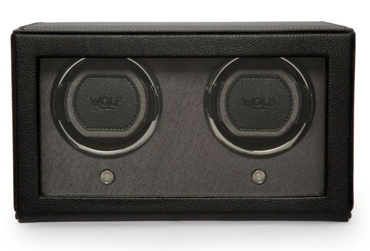 WOLF Cub Double Watch Winder with Cover 461203