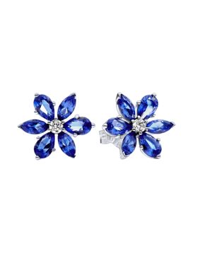 Pandora Timeless Sparkling Herbarium Cluster Sterling silver earrings 292407C01