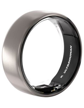 Ultrahuman Ring Air Smart Ring Raw Titanium