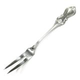 Romantiikka silver serving fork