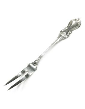 Romantiikka silver serving fork