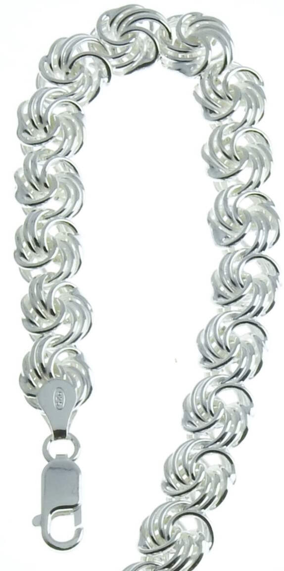 Rosetta Necklace 925 Sterling Silver 6mm ROSE060/19