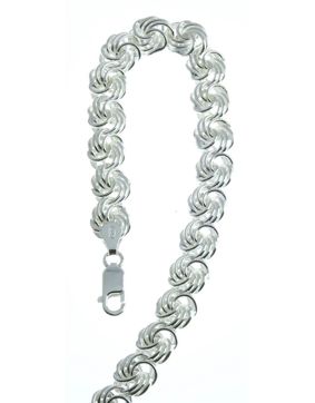 Rosetta Necklace 925 Sterling Silver 6mm ROSE060