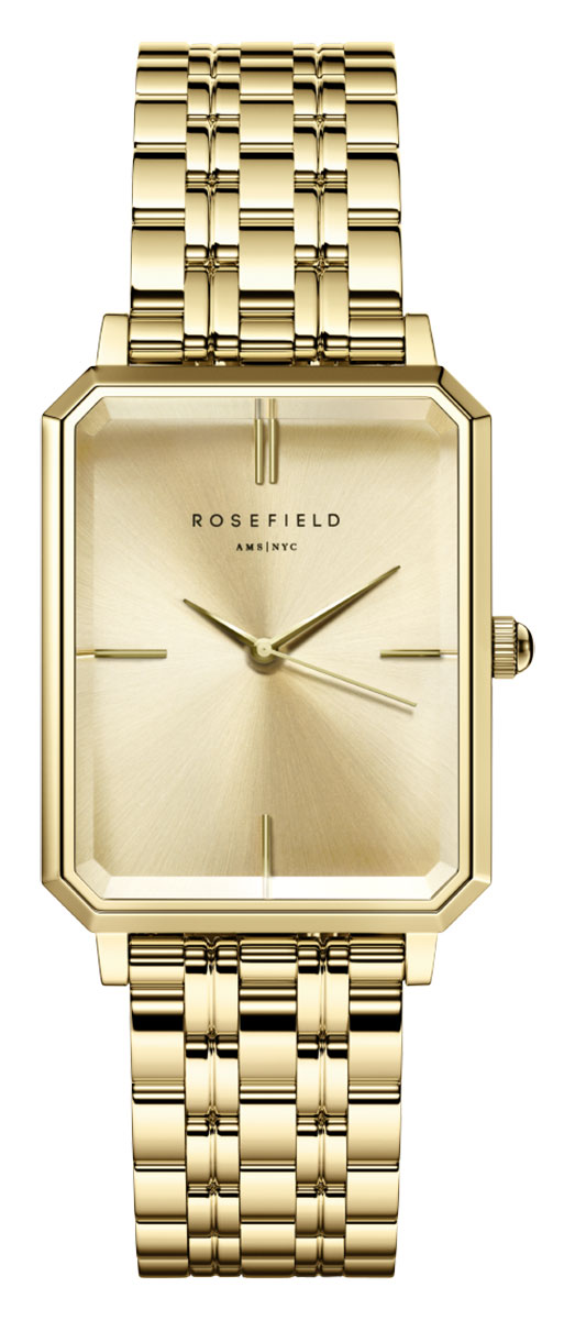 Rosefield The Octagon Champagne Steel Gold OCGSG O65