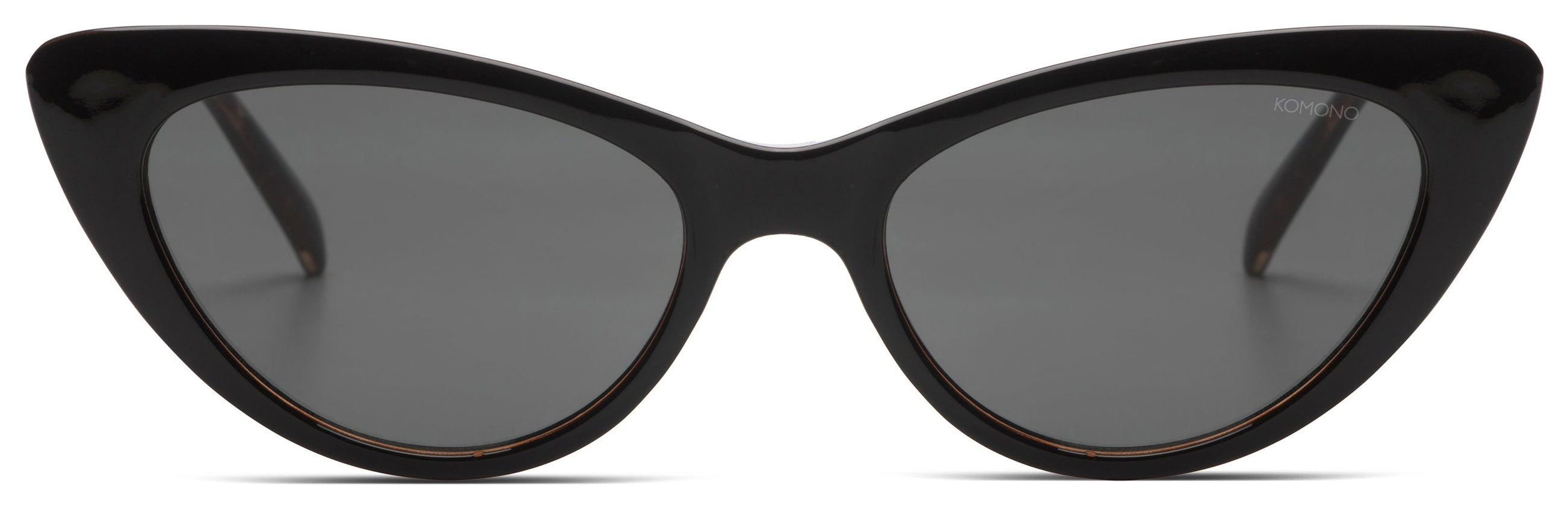 KOMONO Rosie Black tortoise sunglasses