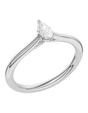 Midem Oslo diamond solitaire ring 0.25ct white gold