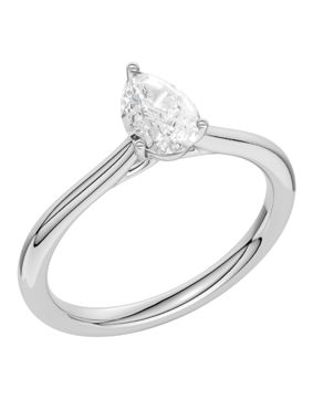 Midem Oslo diamond solitaire ring 0.50ct white gold