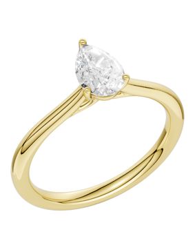 Midem Oslo diamond solitaire ring 0.50ct gold