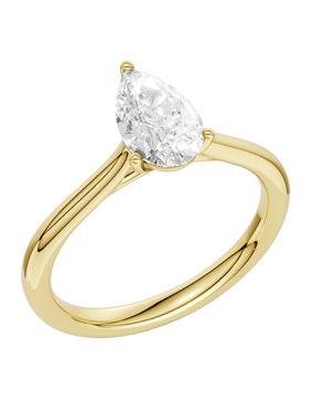 Midem Oslo diamond solitaire ring 1.00ct gold