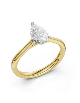 Midem Oslo diamond solitaire ring 1.00ct gold