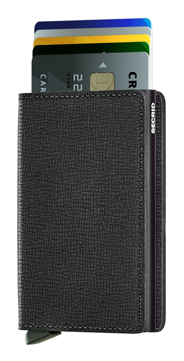 Secrid Slimwallet Crisple Black 