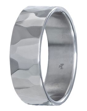 Ilkka Marttiini handmade steel ring 7 mm S120