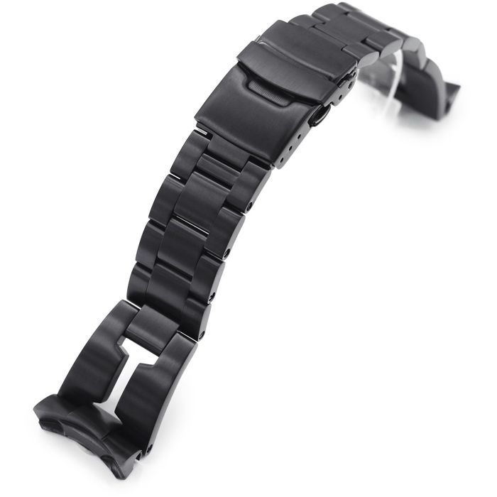 Miltat Razer MiLTAT Retro Razor Black steel strap for Seiko SKX007 -kelloon ...