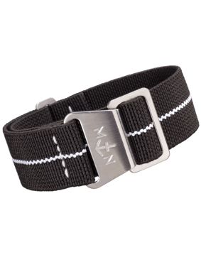 Erika's Originals Black Ops MN White textile strap