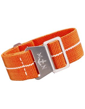 Erika's Originals Orange MN White textile strap