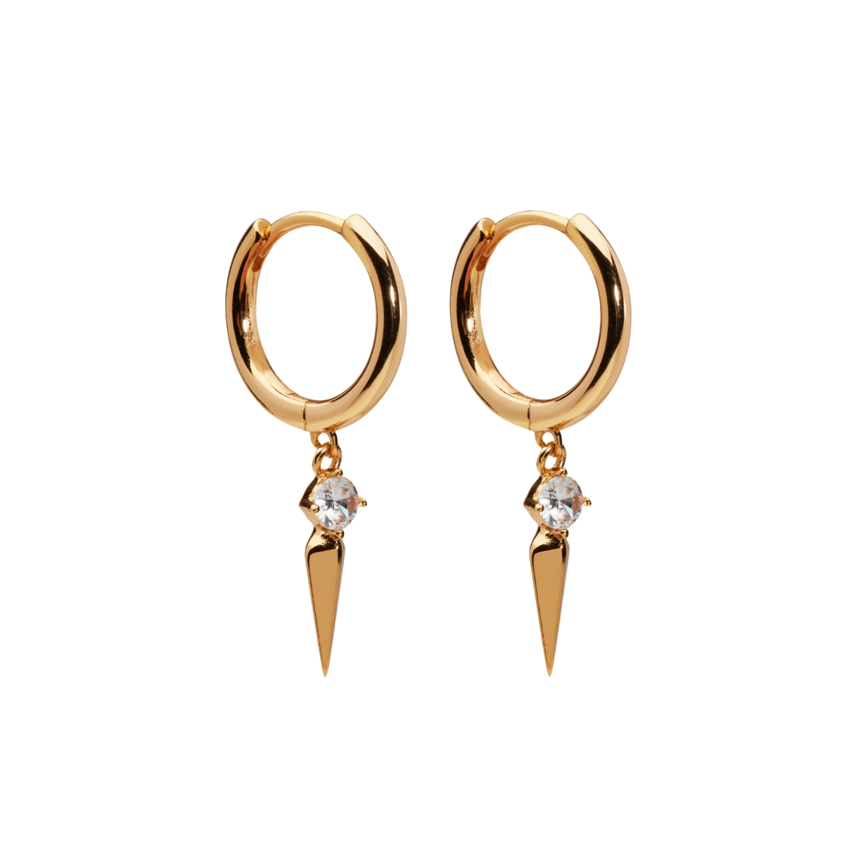 Sparv Saga earrings gold plated 1620101