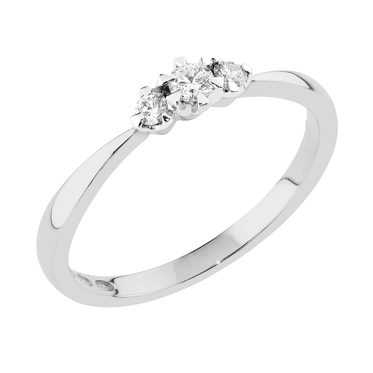 Sandberg Aurinkotuuli diamond ring V-409w