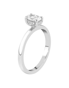Sandberg Kastepisara diamond ring 0.53 ct white gold M-145w