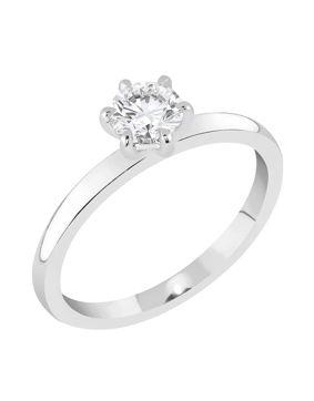 Sandberg Kastepisara lab-grown diamond ring 0.50ct M-35w-SYN