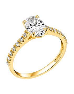 Sandberg Taivaanranta diamond ring 1.14 ct gold M-446k