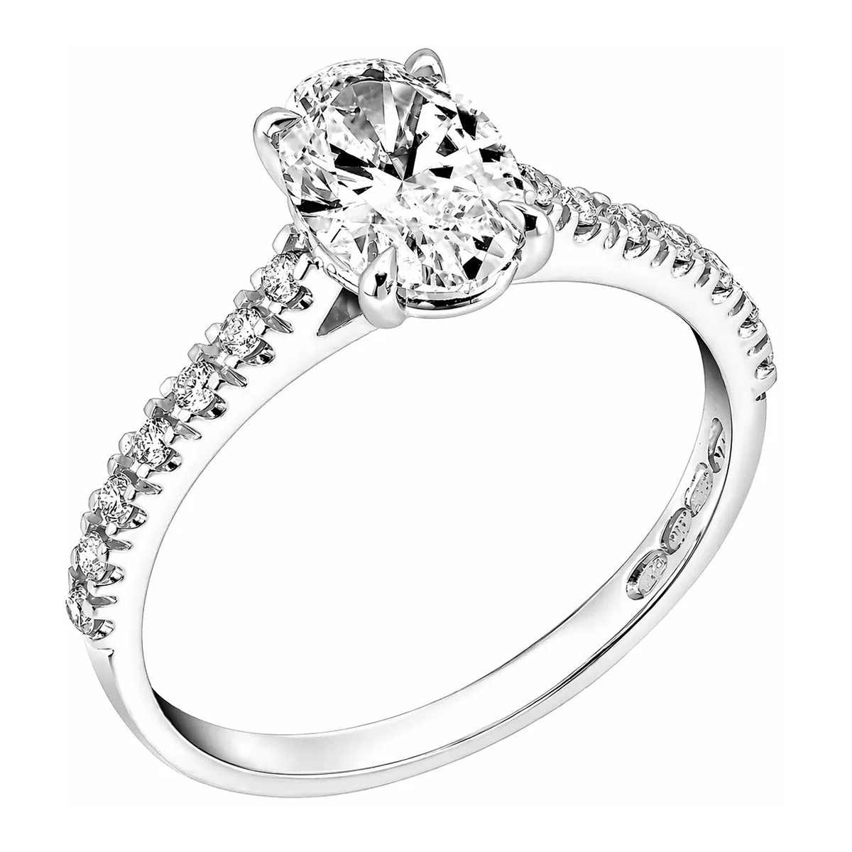 Sandberg Taivaanranta diamond ring 1.14 ct white gold M-446w