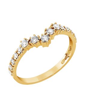 Sandberg Toivomuslähde diamond ring 0.28ct M-12-10k