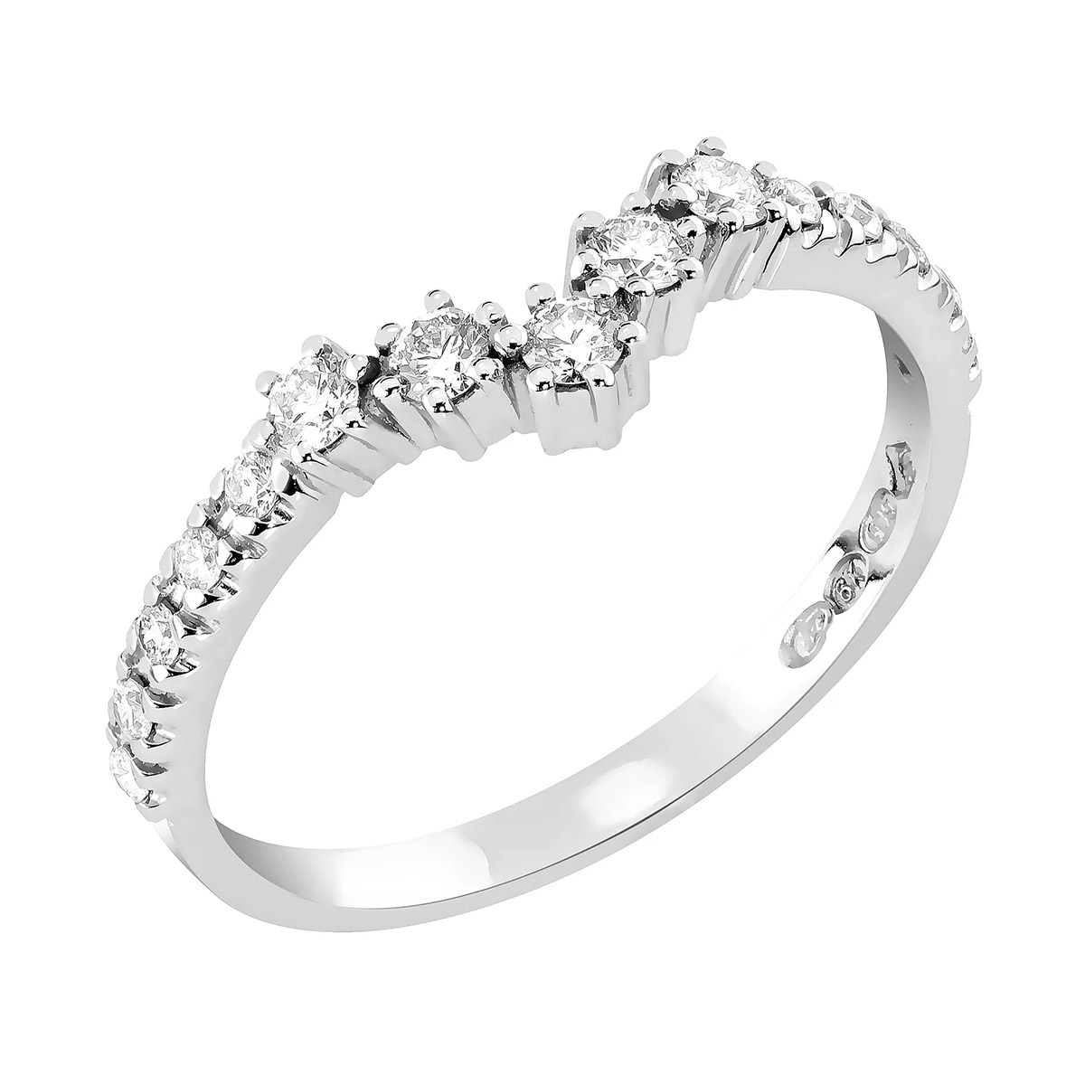 Sandberg Toivomuslähde diamond ring 0.28ct M-12-10w-180