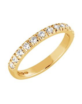 Sandberg Toivomuslähde lab-grown row diamond ring V-760k-SYN