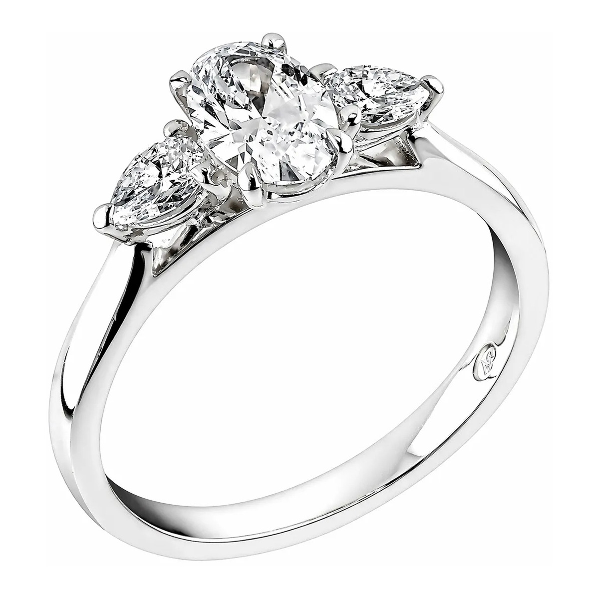 Sandberg Yöpilvi diamond ring 0.95 ct white gold V-495w