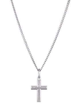 Saurum silver cross necklace SA505100000