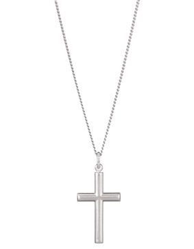 Saurum silver cross necklace SA505110000
