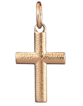 Saurum gold cross pendant SA705100000