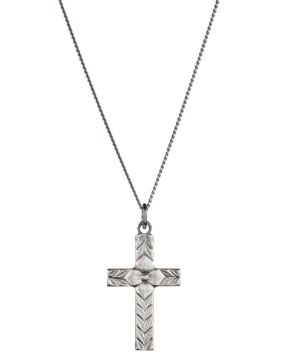 Saurum silver confirmation cross SA501919600