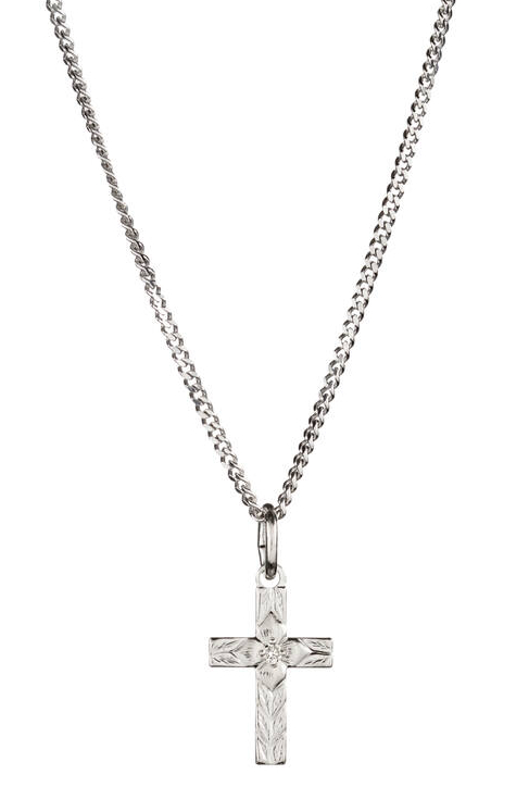 Saurum silver confirmation cross SA501930000