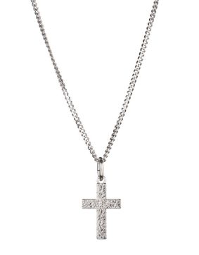 Saurum silver confirmation cross SA502000000