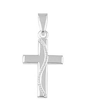 Saurum silver confirmation cross, 5040 00 000