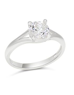 Baby ring solitaire silver SBR-8131Z