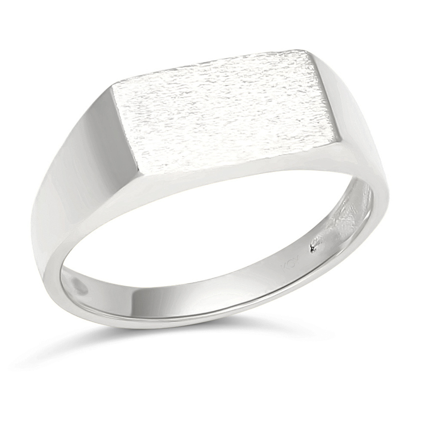 Baby ring silver signet SBR-8138