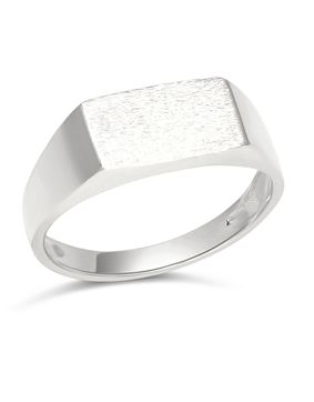 Baby ring silver signet SBR-8138