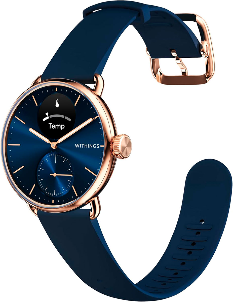 Withings Scanwatch 2 - 38mm Blue Rose Gold