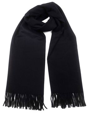 Aarni wool scarf black