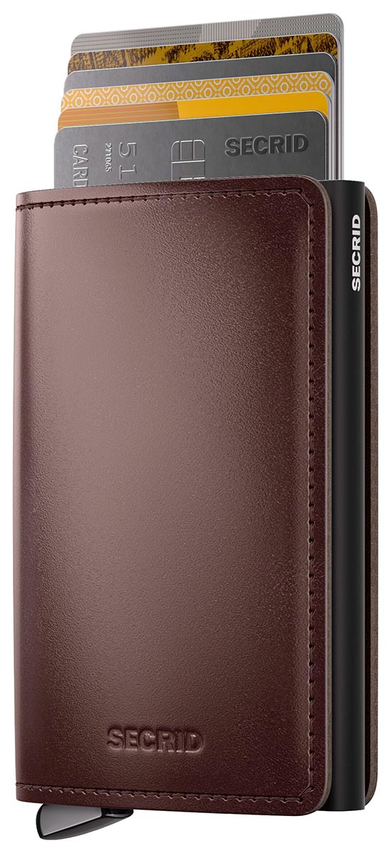 Secrid Premium Slimwallet Dusk Dark Brown+