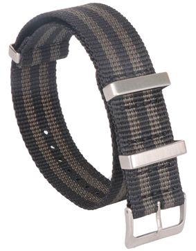 Tiera James Bond seatbelt nato strap