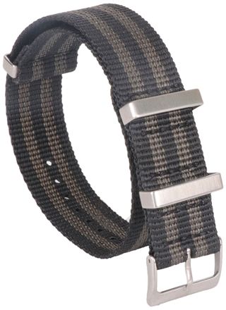 Tiera James Bond seatbelt nato strap
