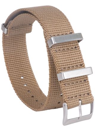 Tiera hiekanbrown NATO Strap