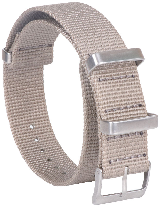 Tiera gray NATO Strap