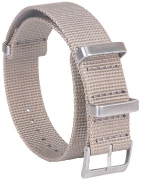 Tiera gray NATO Strap
