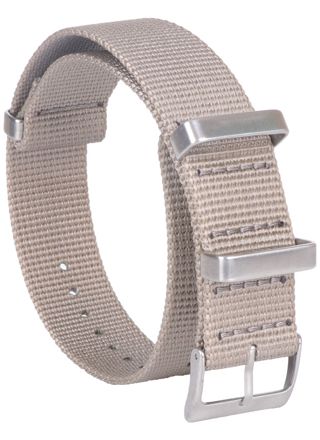 Tiera gray NATO Strap